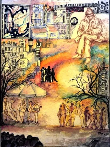 One day on the street